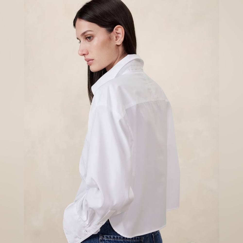 BR The Boxy Crop Shirt - Tall - Picture 2 of 6